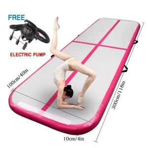 Customized Inflatable Gymnastics Mat for Kids Gym Air Track 8 Inches Thick Tumbling Mats Airtrack