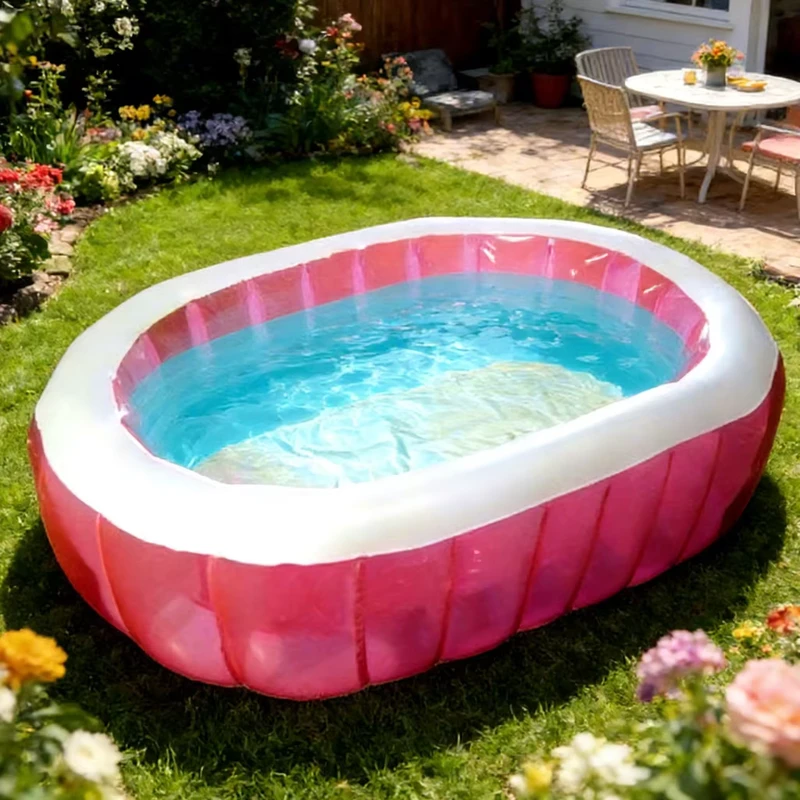 Piscina Inflável Personalizada Grande Piscina de Natação Material PVC com Cantos Reforçados para Barco de Remo ou Barcos de Colisão
