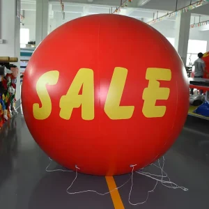 Palloni Gonfiabili Personalizzati a Forma di Palloncino d'Aria in PVC con Logo