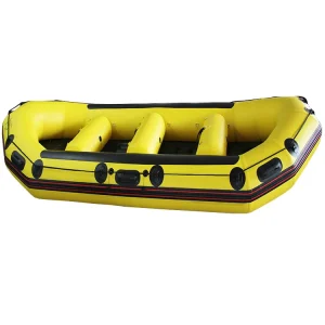 Customized Inflatable River Rafting Boat Hypalon PVC Fabric Stable Self Bailing Raft for White Water Drifting