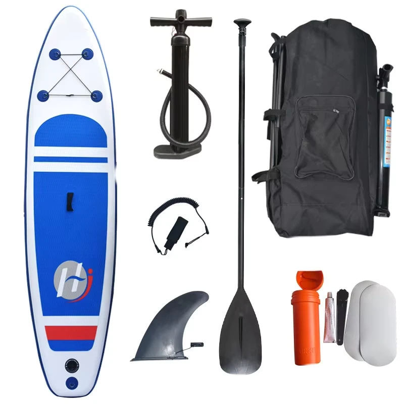 Customized Inflatable SUP Stand Up Paddle Board Unisex Ocean Use 120KG Load Capacity PVC H5-S