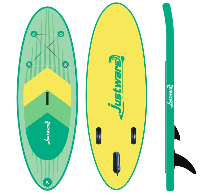 Planche de yoga gonflable SUP personnalisée avec paddle durable pour débutants, planche Isup, pompe et paddle inclus