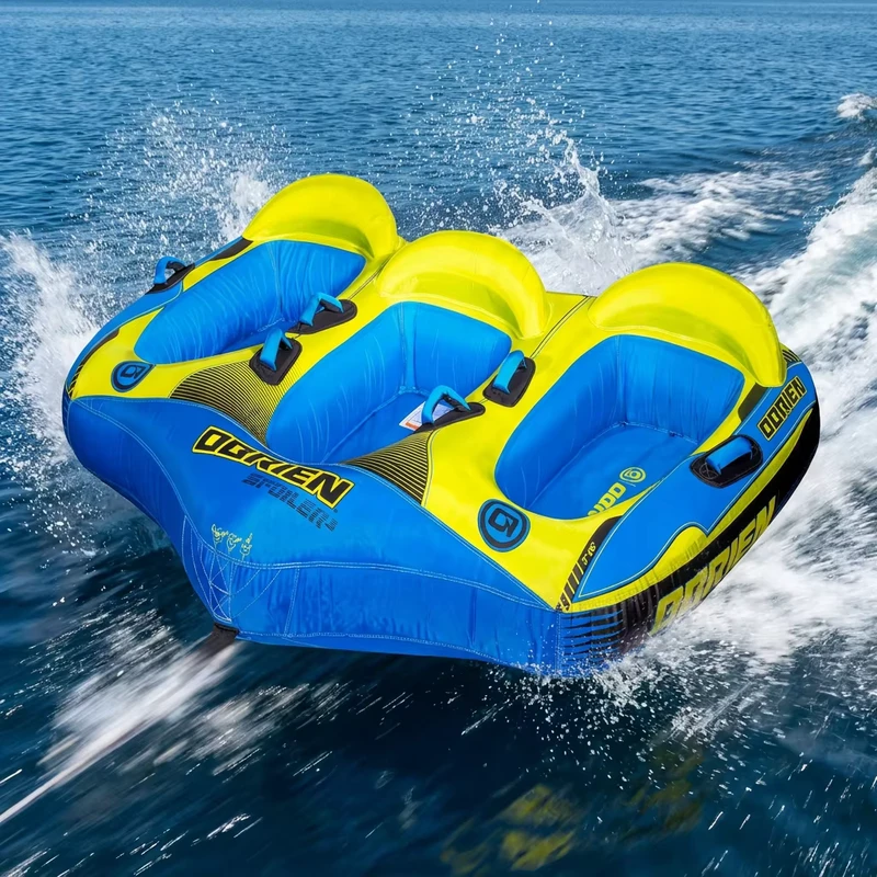 Tubo Inflable Personalizado Remolcable para 2-3 Personas, Capacidad de 510 Lbs, Resistente para Deportes Acuáticos