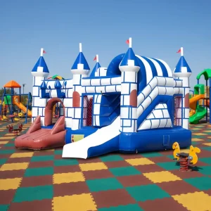 Customized Kids air Bouncer Inflatables Jumping Bouncy Castle Outdoor Inflatable Bounce House Slide Combo for Sale