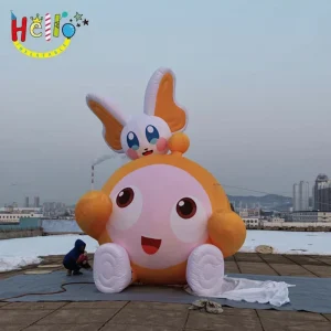Customized Large Inflatable Cartoon Characters Can Be Quickly Inflated with a Blower