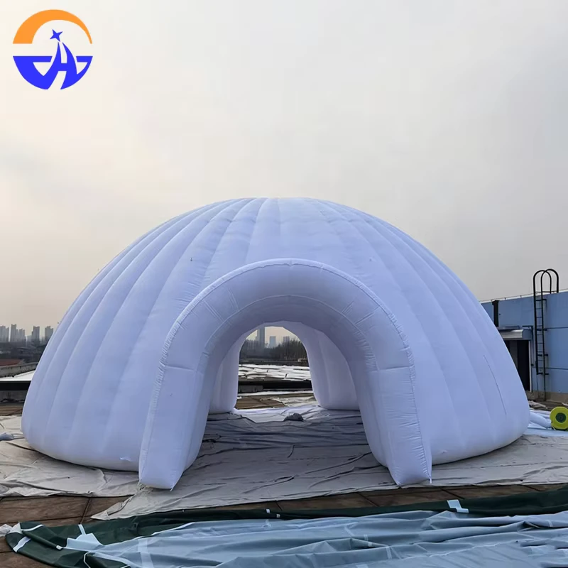 Lều bơm hơi lớn tùy chỉnh, bền, dễ lắp đặt, cho tiệc, đám cưới, lễ hội âm nhạc, quảng cáo, đạo cụ sự kiện, chất liệu vải Oxford