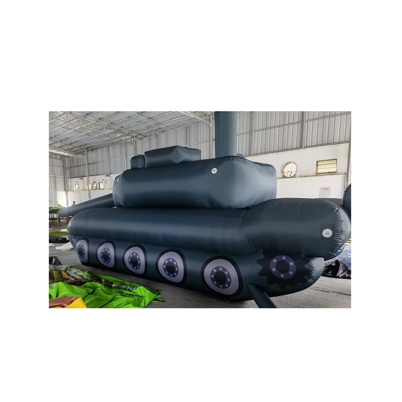 Mô Hình Xe Tăng Bơm Hơi Lớn Tùy Chỉnh, Mô Hình Bóng Bay Xe Tăng Hoạt Hình Dành Cho Quảng Cáo Bán Hàng