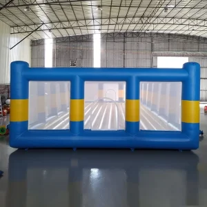 Customized Large PVC Inflatable Volleyball Court for Outdoor Sports for Event Parties with Included Blower
