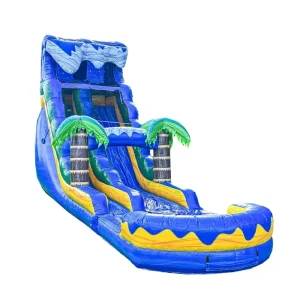 Customized Large PVC Material Inflatable Water Slide for Adults Dual Slides for Summer Backyard Pool Outdoor Type