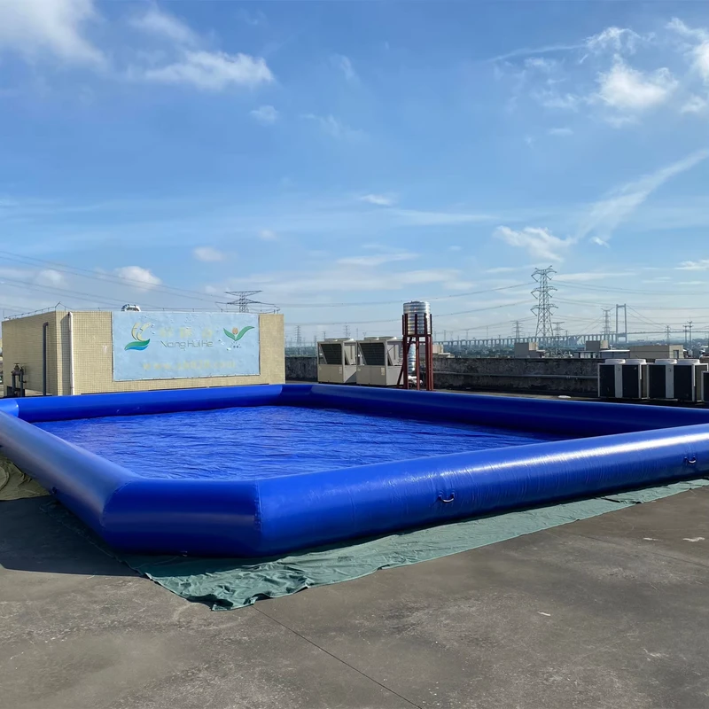 Piscina gonfiabile personalizzata di grandi dimensioni per giochi estivi in acqua