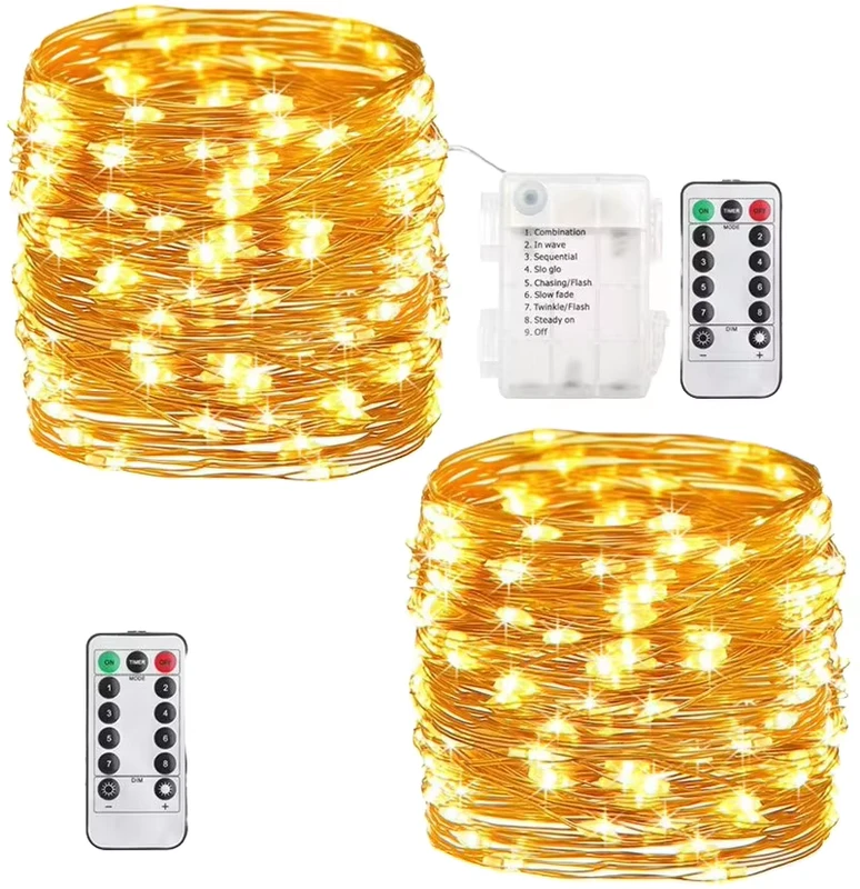 カスタマイズされた LED クリスマスライト モール用 デコ IP65 等級 リモートコントロール 50 100 LED オプション