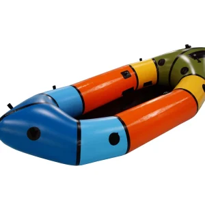 Packraft Gonfiabile Leggero TPU Personalizzabile per 1 Persona, Barca da Ciclismo, Paddle Kayak