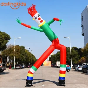 Dancer Udara Inflatable Ringan Material Oxford PVC Kustom, Set Tenda Globe Salju, Mudah Dipasang untuk