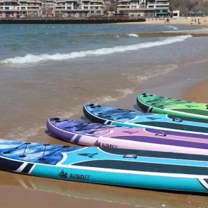 Customized Logo Colorful ISUP CE Certified Inflatable Stand Up Paddle Board Soft SUP Boards