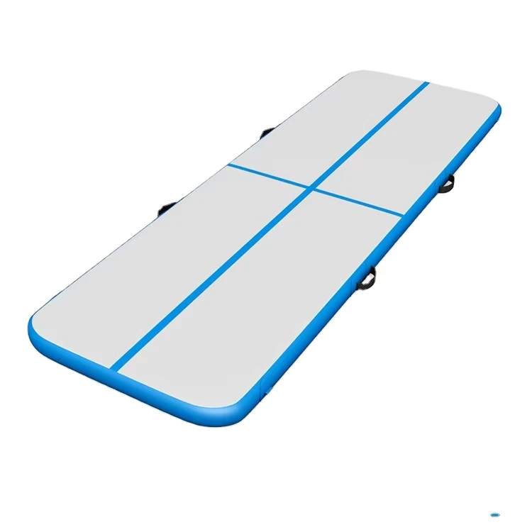 Angepasstes Logo aufblasbare Airtrack 3m 4m 5m 6m aufblasbare Tumbling Air Track für Gymnastik
