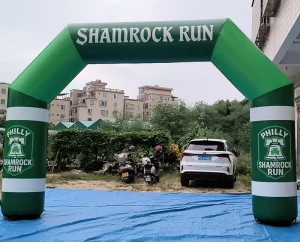 Customized Logo Inflatable Entrance Start Finish Racing Gate Outdoor Inflatable Arches