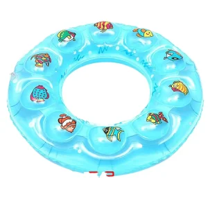 Customized Logo Inflatable Pool Float with Different Sizes PVC Swimming Rings for Adults Kids