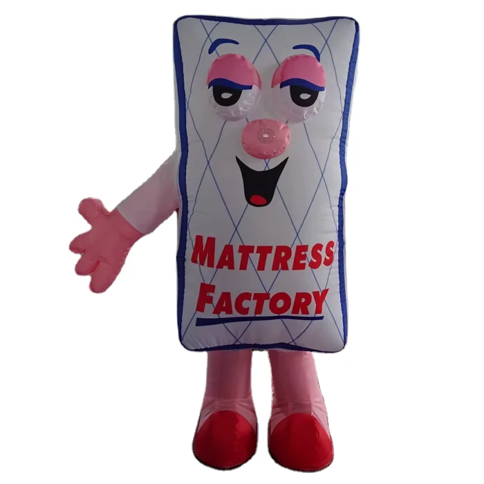 Doll mascotte gonflable cartoon personnalisée utilisée pour la publicité