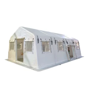 Customized OEM ODM JUNKER Brushed Fabric Air Inflatable Tent Four-season Quick Automatic Opening >3000mm Waterproof Outdoor