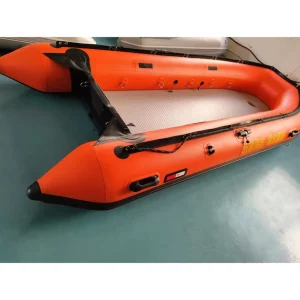 Kundenspezifisches OEM PVC Aufblasbares Boot Gummirettungsboot Aluminiumfußboden Aufblasbares Boot für Wassersport