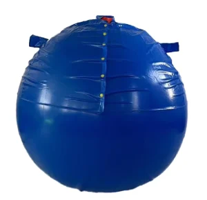 Bộ trang phục hình quả bóng khổng lồ màu xanh bền, chống nước, tùy chỉnh cho sự kiện ngoài trời và quảng cáo