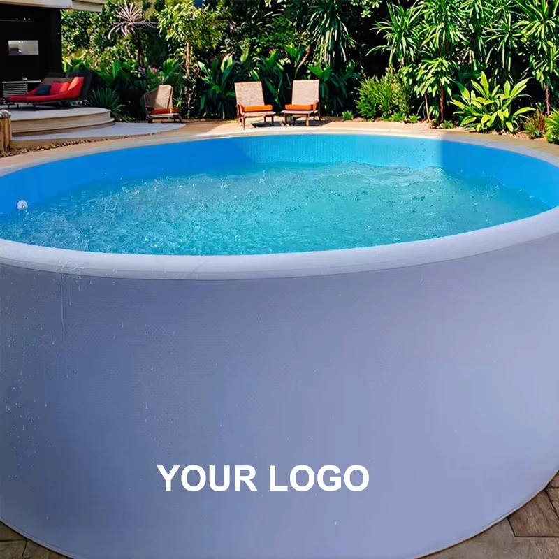 Customized Outdoor Inflatable Pool for Kids and Adult Double Wall Fabric Material Above Ground Swimming Pool with Accessories