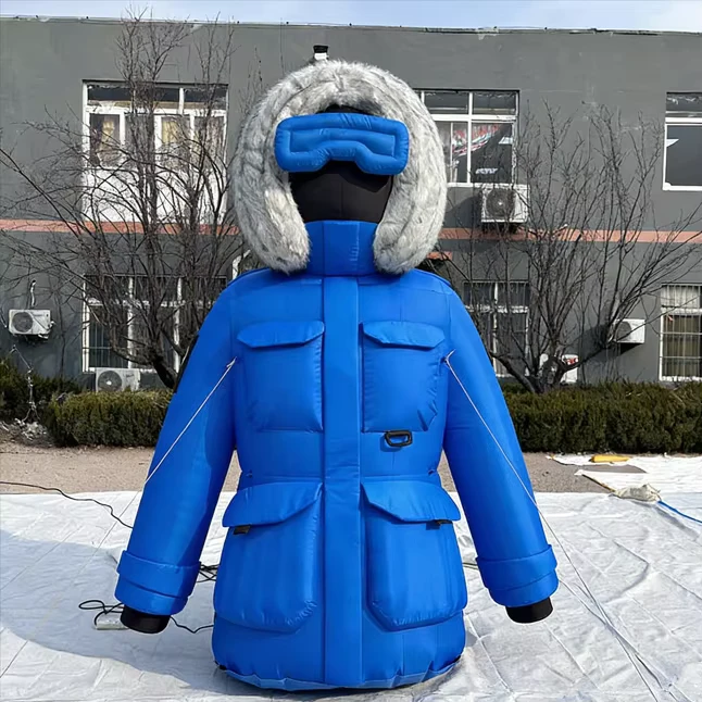 Modelo de Personagem Personalizado em Tecido Oxford Impermeável e Durável com Logótipo Personalizado para Eventos de Publicidade Gigantes