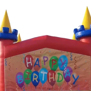Customized PVC Inflatable Banners with Various Themes and Swappable Panels for 13x13ft Bounce House Combo (3-Year Warranty)
