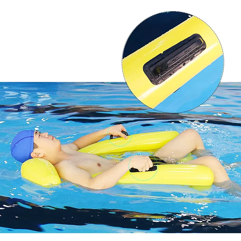 Pelampung Kolam Inflatable PVC Kustom, Hammock Pelampung Air untuk Dewasa