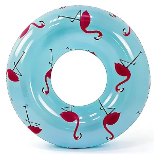 Customized PVC Inflatable Swimming Ring Kids Adults Portable Foldable Eco Friendly Waterproof Lightweight