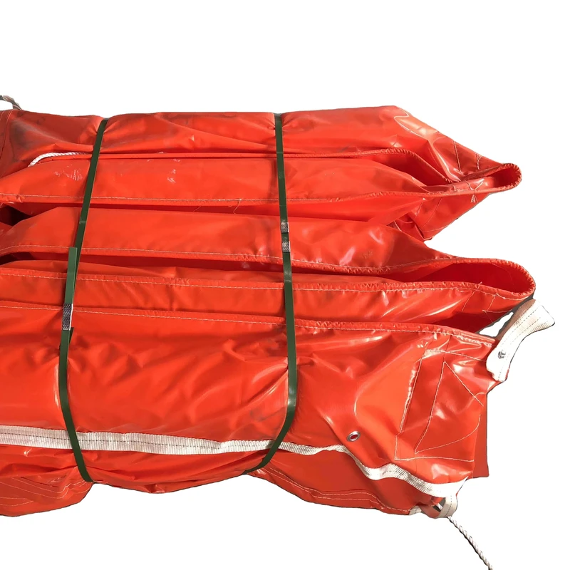Boom de Contenção Tipo Sólido em PVC Personalizado para Superfície Aquática, Interceptação de Óleo de Plantas Aquáticas, Suprimentos Marinhos para Derrames de Óleo