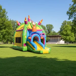 Customized Party Inflatable Bounce House Commercial Combo Rental Outdoor Libre Casa De Rebote Para Ninos Con