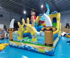Customized Size Inflatable Dry Slide Outdoor Game for Kids Playground
