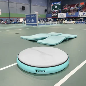 Customized Size PVC Inflatable Air Track Gymnastics Cheerleading Spot 15mm Thickness U Rides Brand CE Certified Unisex