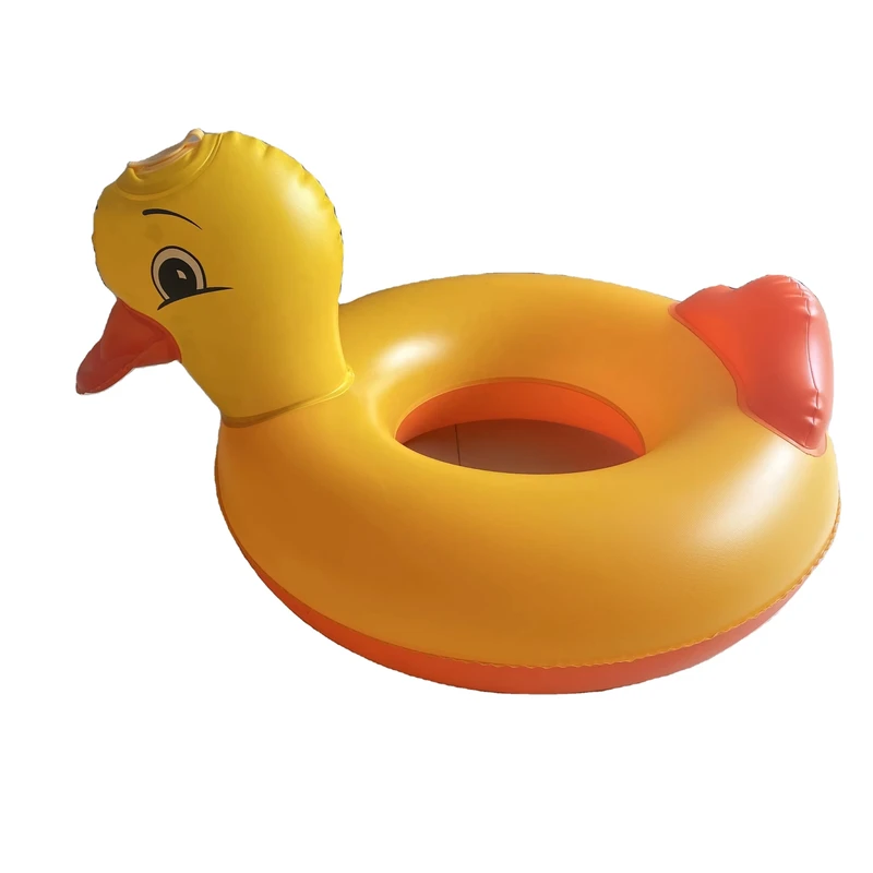 Customized Size PVC Inflatable Swimming Rings and Floating Ring Tube for Kids Pool Featuring Customizable Logo
