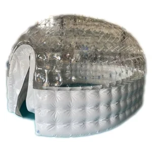 Customized Size Transparent Waterproof PVC Inflatable Bubble Hot Tub Spa Dome Tent 10ft Outdoor