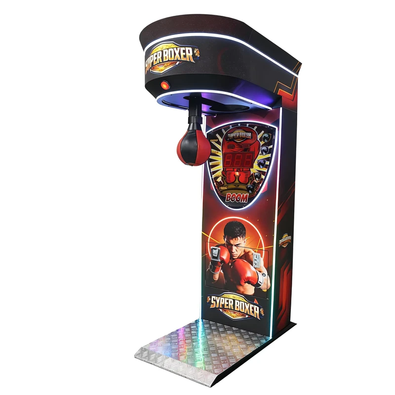 カスタマイズされたストリートプレイアミューズメントボクサーパンチングゲームヒットアーケードボクサーボクシングマシン