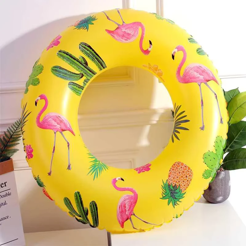 Kundenspezifische Sommerparty Obst-inspirierte PVC Aufblasbare Schwimmringe Wasser Ring Pool Float Tube für Kinder und Erwachsene