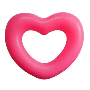 Customized Swimming Inflatable Heart Pool Float Ring