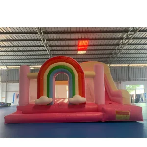 Customized Themes Inflatable Bouncy Castle With Slide Inflatable Bouncy House Inflatable Bouncers for Rental