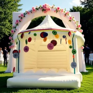 Customized Various Colors Inflatable Bouncy Castle Outdoor Wedding Inflatable Bouncer Commercial Inflatable Jumping Castles