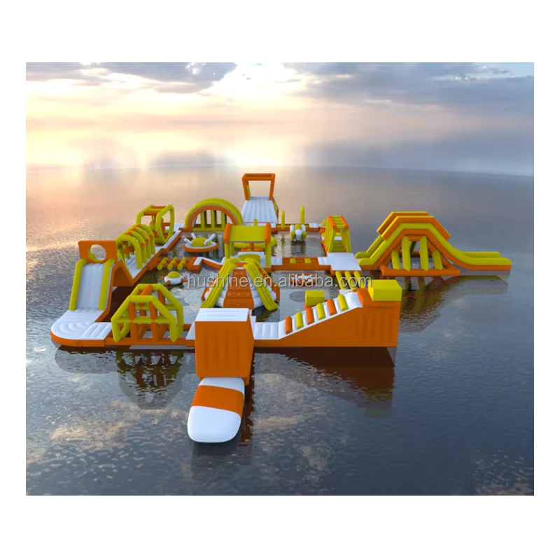 Individuelle Wasserpark Erwachsene Aquapark Ausrüstung Parque De Agua Aqua Park Aufblasbarer Wasserpark für das Meer