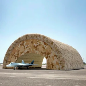 Customized Waterproof Durable Weather Resistant Four-season PVC Material Aircraft Air Dome Supported Structure Inflatable Tent