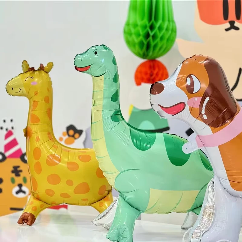 Balão de Animal Fofo com Rodas