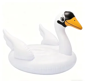 Cute Animal Shaped Inflatable Water Sitting Toys Bright Color PVC Floating Rides for Children Swimming and Water Park Attraction