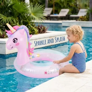 Cute Cartoon Lexing PVC Inflatable Swimming Rings Moko 70# Kids Pool Floats Swim Tubes Water Lounge Raft Beach Party All Seasons