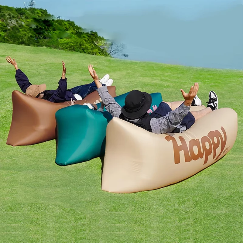 Kursi Santai Inflatable Lucu untuk Camping, Pantai, Aktivitas Outdoor, Pendakian, Tur Santai, Sofa Lembut