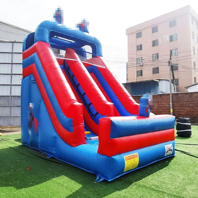 DFRL Custom PVC Inflatable Dry and Wet Slide Castle Jumper Pool Bouncer with 3 Year Warranty 400KG Capacity and Easy Setup