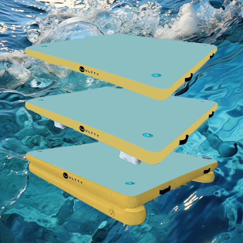 Deck Floating Fishing Inflatable Pontoon Docks Platform