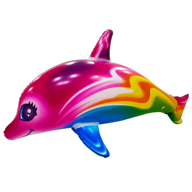 Decoration Kids Inflatable Toy Inflatable Animal Colorful Inflatable Dolphin